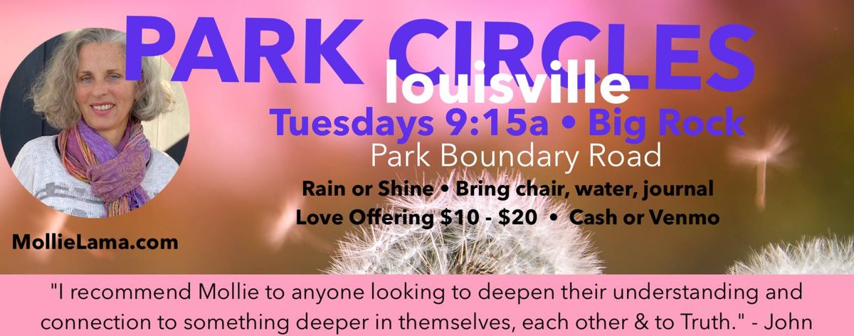 Weekly PARK CIRCLES