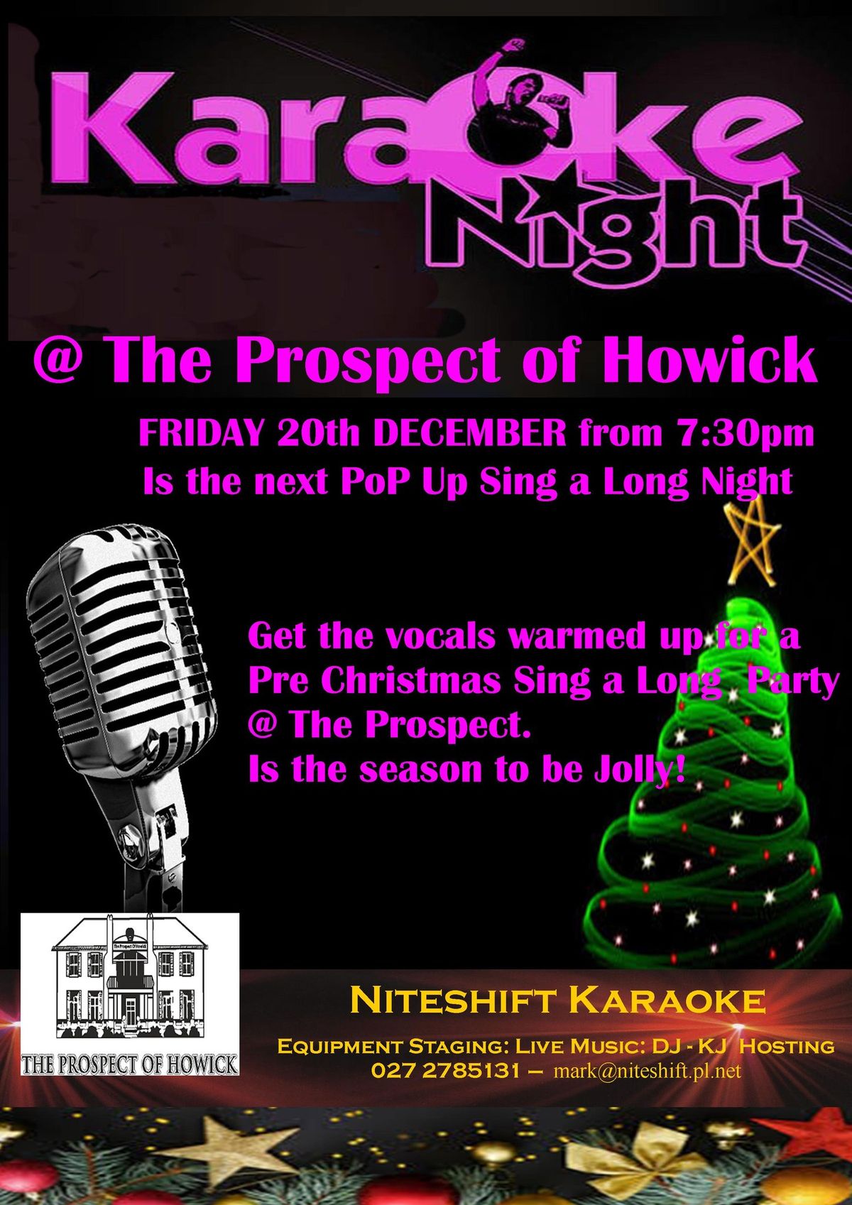 Karaoke Night The Prospect Bar