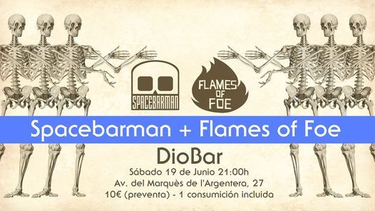Spacebarman + Flames of Foe