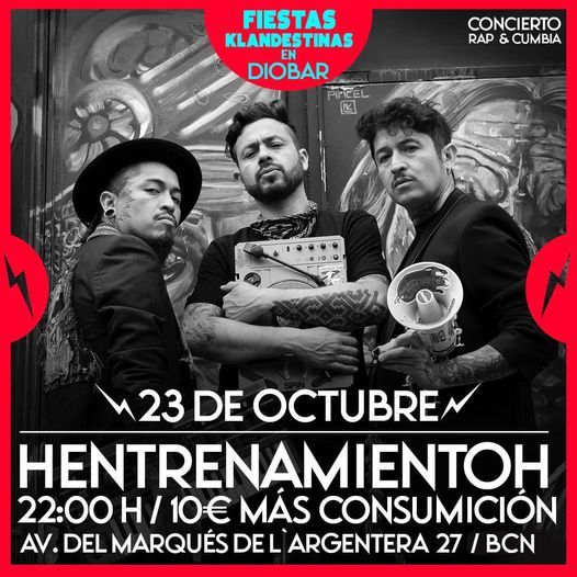 HentrenamientoH en concierto