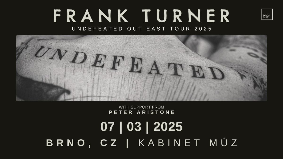 Frank Turner | Brno