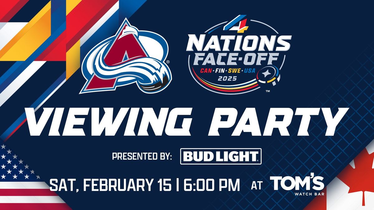 4 Nations Viewing Party, Presented by Bud Light