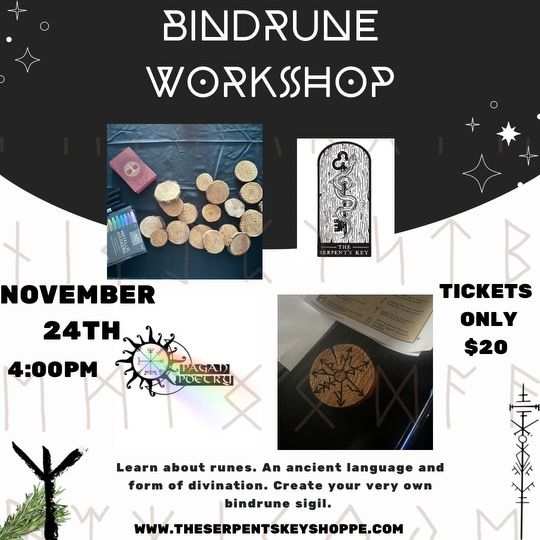 Bindrune Workshop with Pagan Poetry