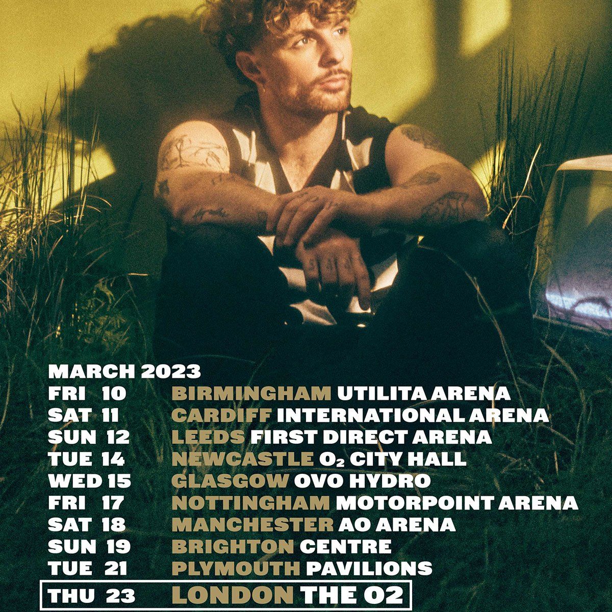 Tom Grennan Glasgow Tickets