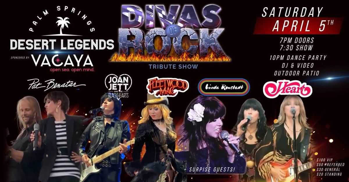 Desert Legends Divas of Rock Concert & Dance Party