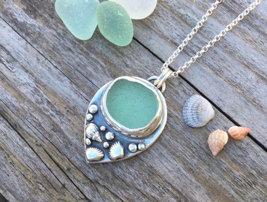 Sea Glass Pendant workshop