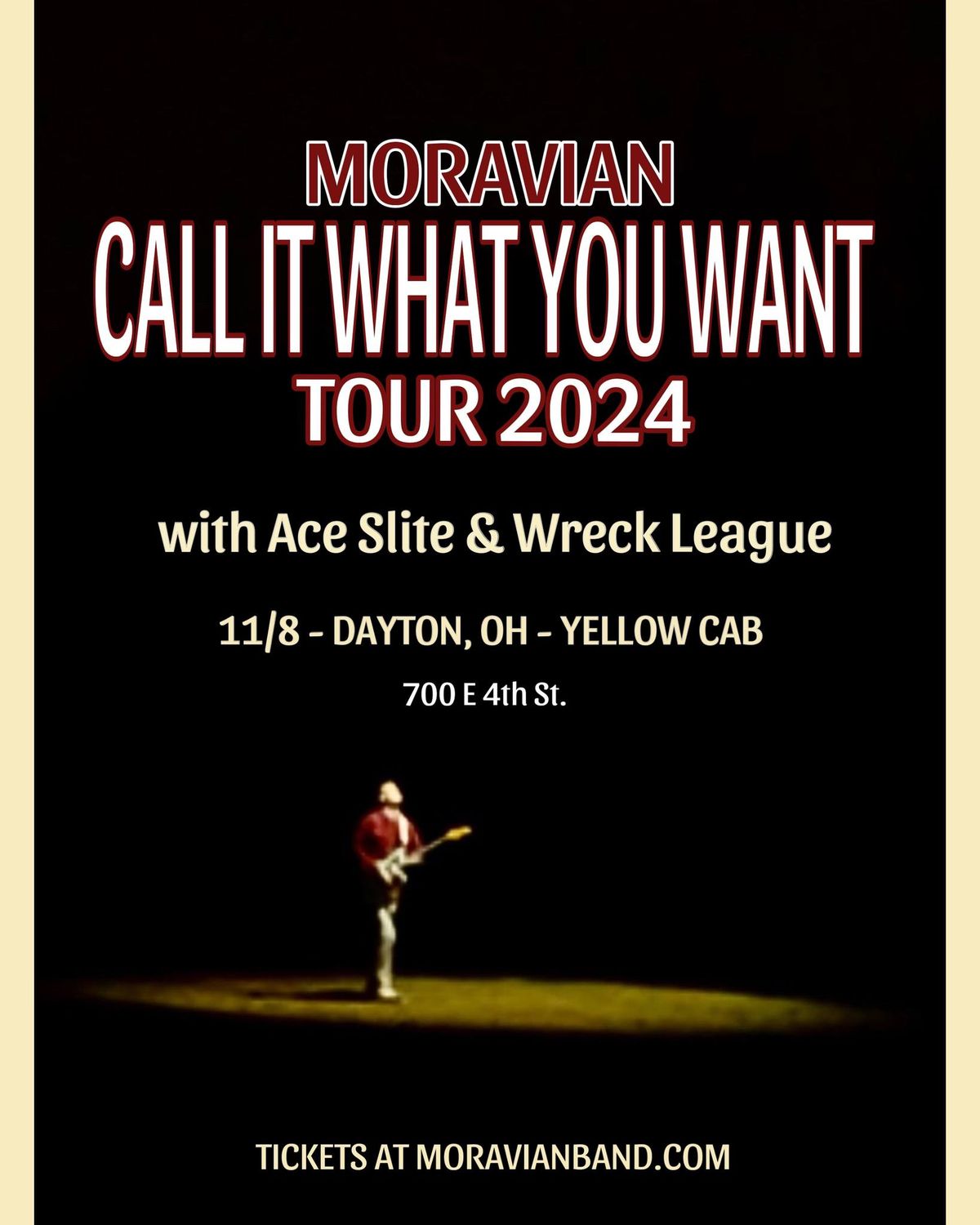 MORAVIAN: Call It What You Want Tour 2024