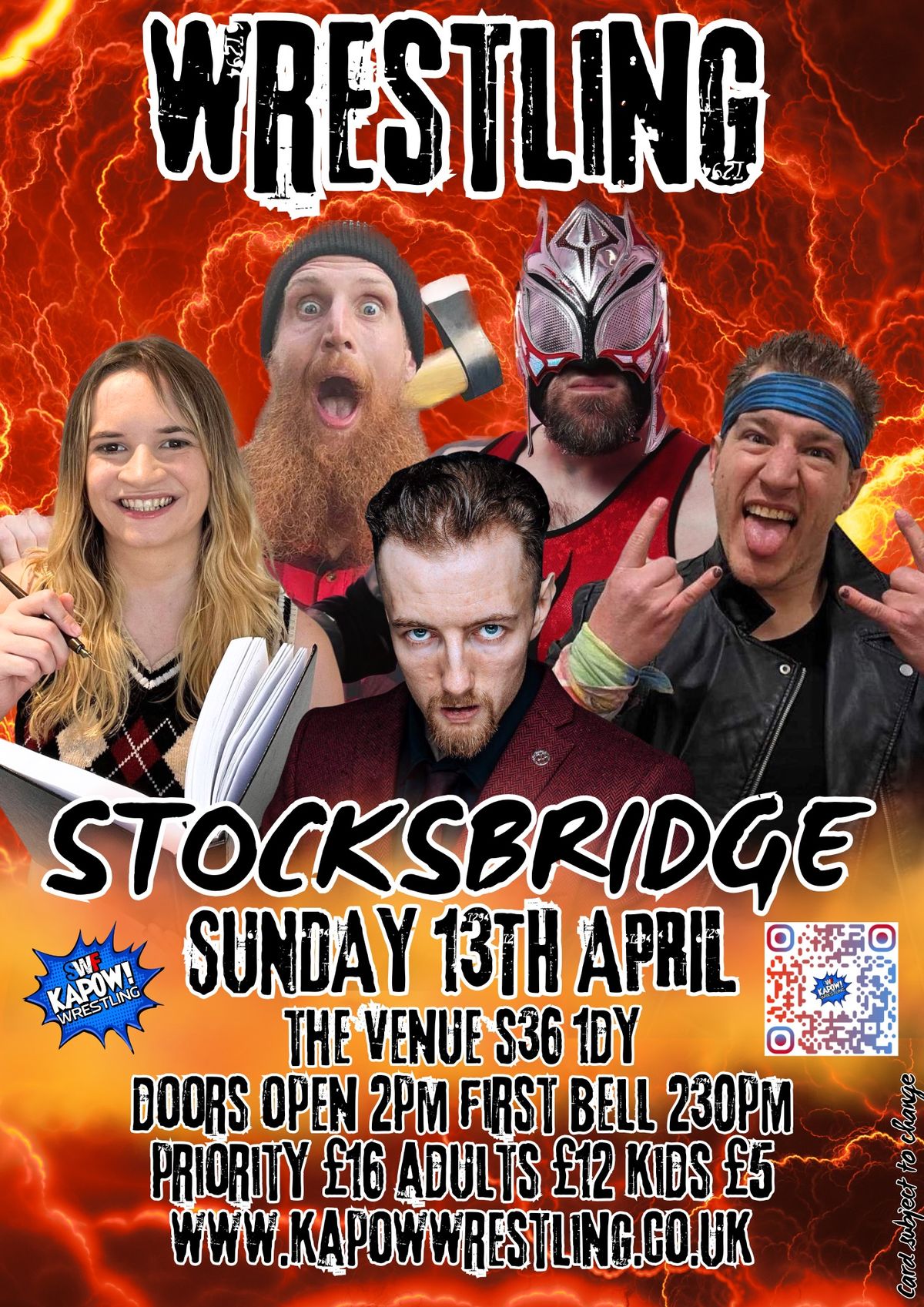 Live Wrestling back in Stocksbridge 