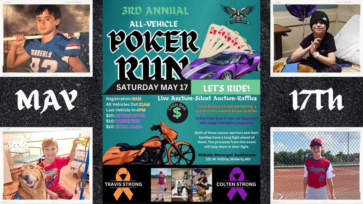 GVCRG 3rd Annual Charity Poker Run