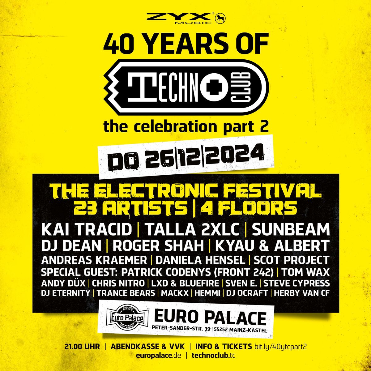 40 YEARS OF TECHNOCLUB part2