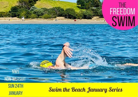 Freedom Swim, Long Bay, New Zealand, Auckland, 24 January 2021