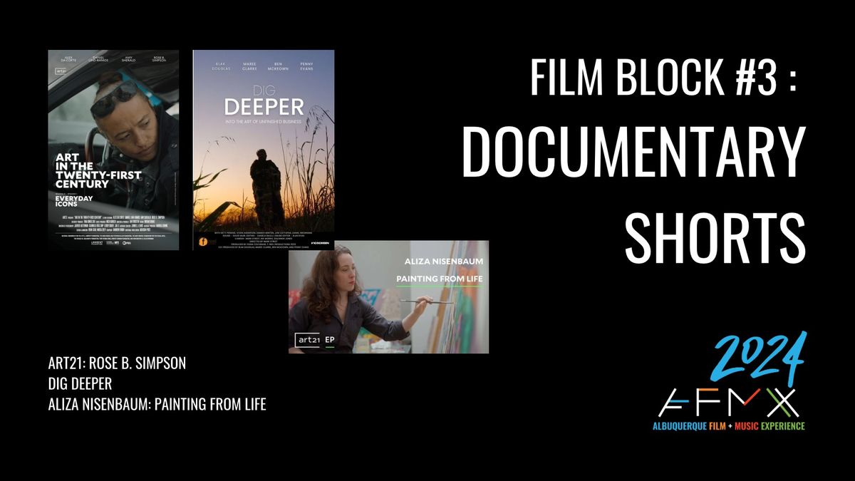 Film Block #3 - Documentary Shorts