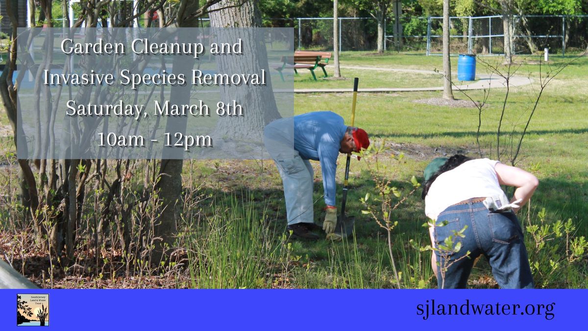 Garden Cleanup and Invasive Species Removal