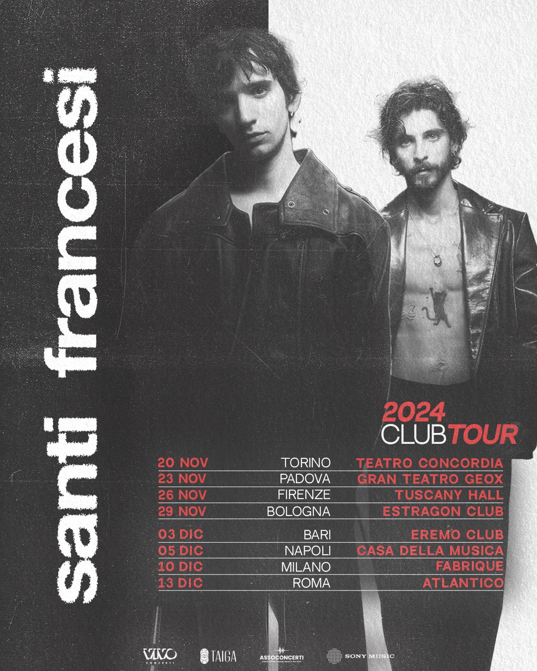 SANTI FRANCESI - club tour 2024