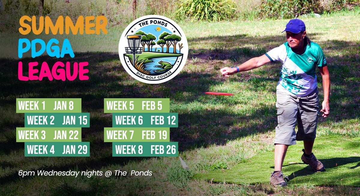 Summer PDGA League @ The Ponds