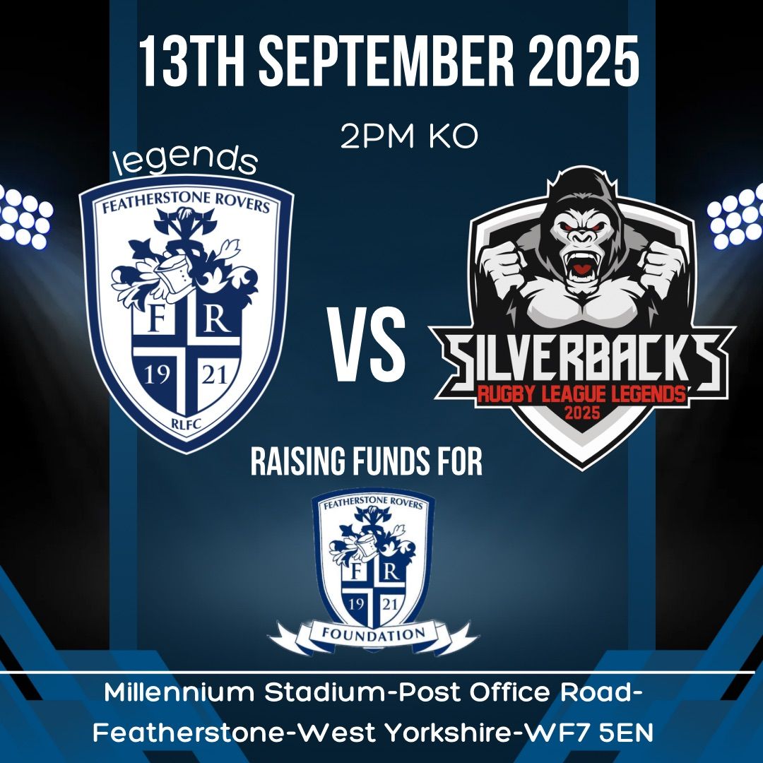 Featherstone Rovers Legends v Silverbacks Rugby League Legends 