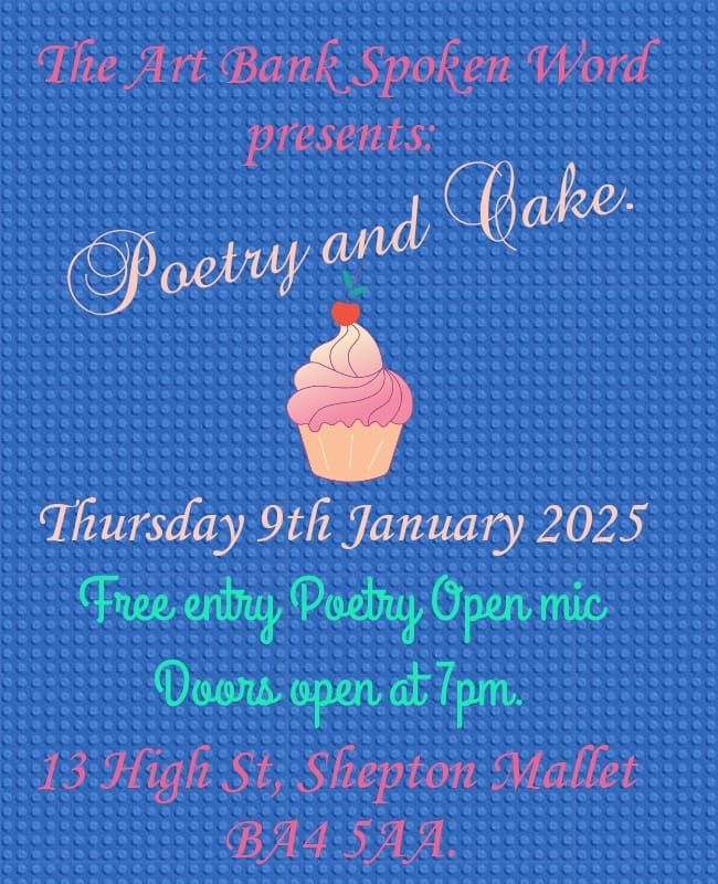 Art Bank Spoken Word Presents Poetry & Cake