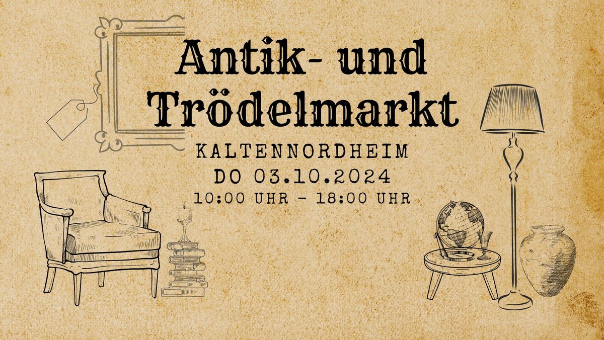 Antik- und Tr\u00f6delmarkt | 03.10.2024 | Kaltennordheim