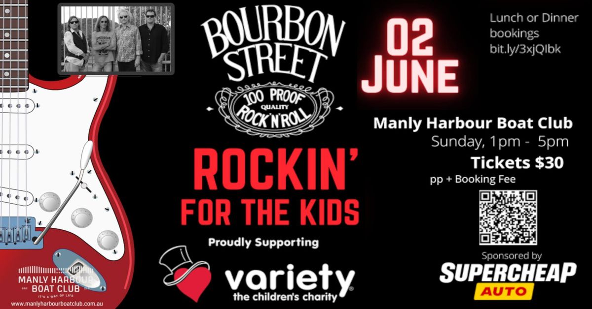 Rockin' For The Kids - Manly Harbour Boat Club, BRISBANE