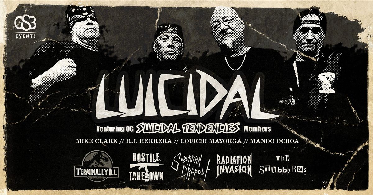 Luicidal (OG Suicidal Tendencies members) @Humdinger SLO