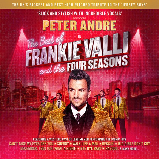 Peter Andre Starring Frankie Valli and the Four Seasons