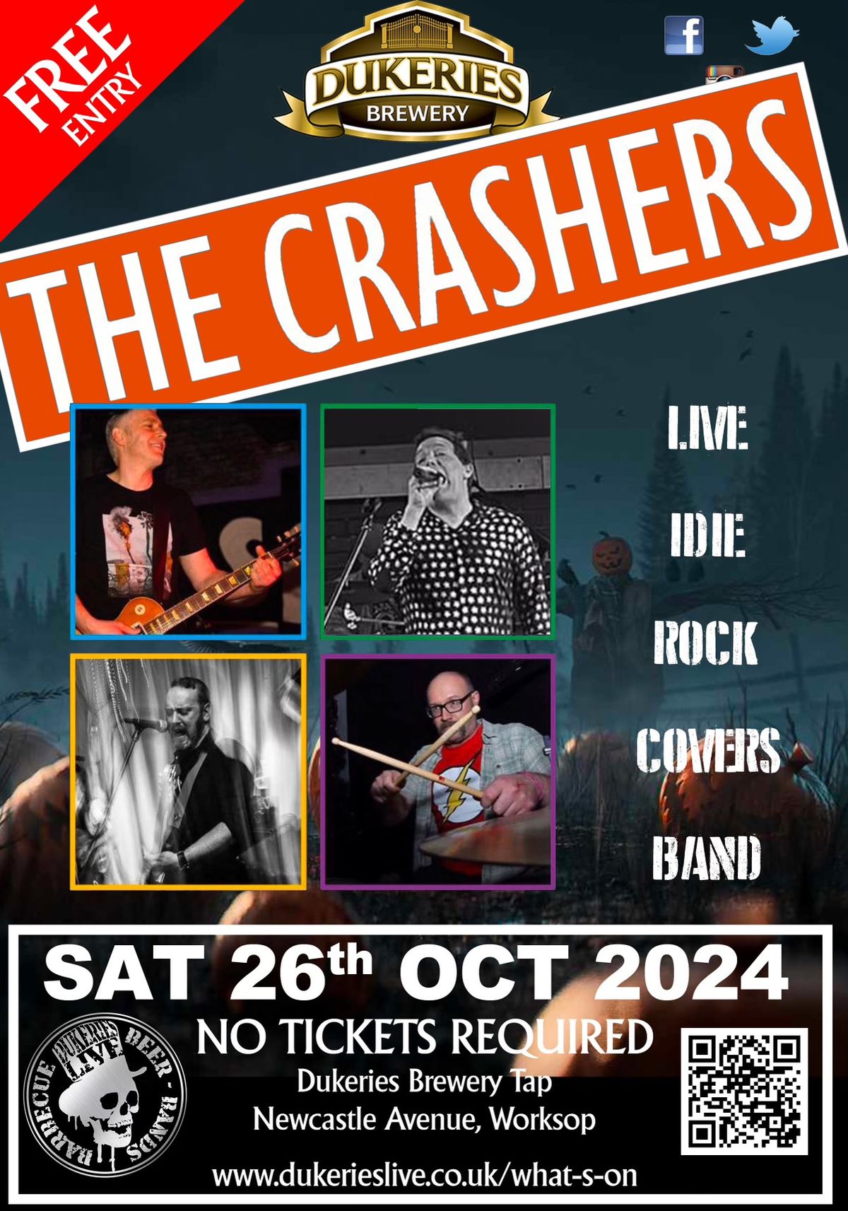 FREE ENTRY | THE CRASHERS