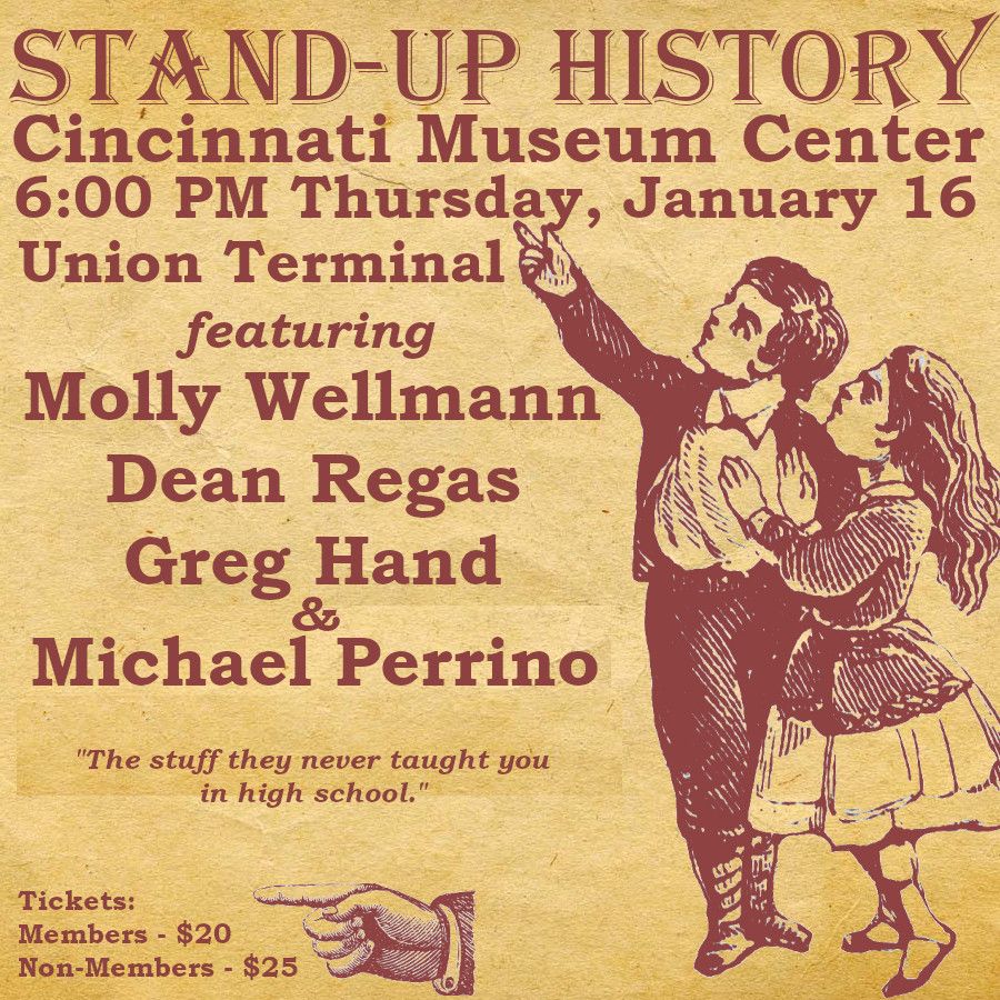 Stand-Up History at Cincinnati Museum Center - 16 January 2025