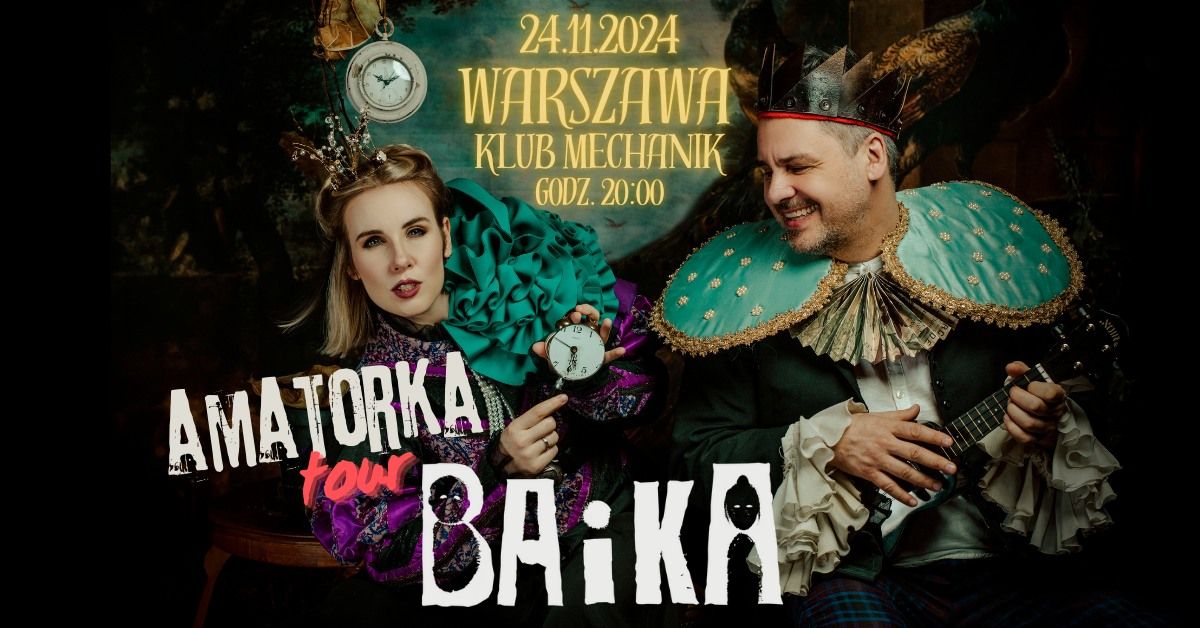 Koncert BAiKA w Warszawie | Kub MECHanik | 24.11.24