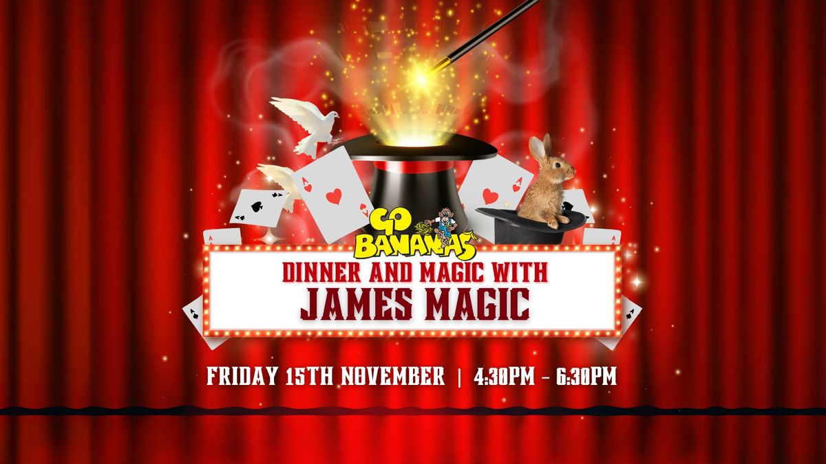 Dinner and Magic Show with James Magic