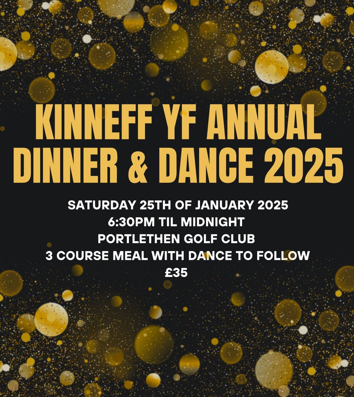 Kinneff YF Annual Dinner & Dance 2025 