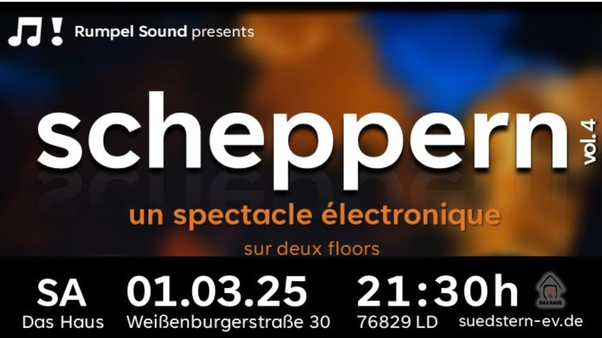 Rumpel Sound presents: SCHEPPERN VOL .4