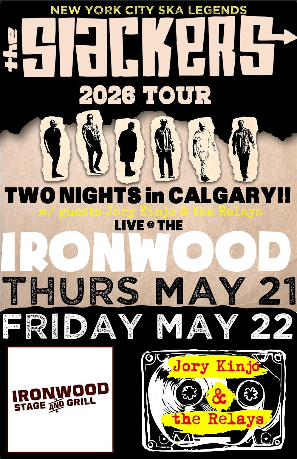 The SLACKERS (NYC) in Calgary LIVE at the Ironwood