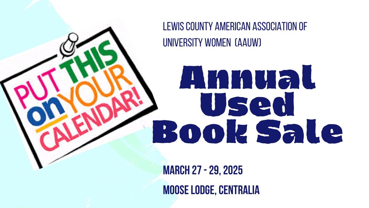 AAUW Annual Used Book Sale