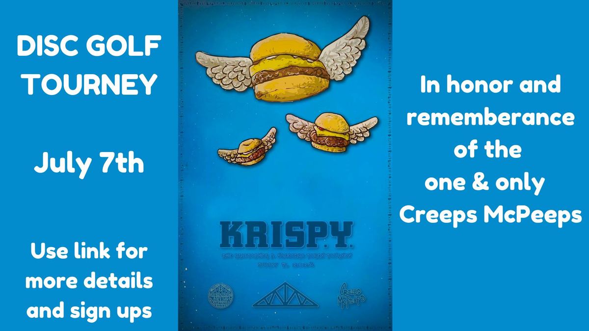 Krispy Disc Golf Tournament 