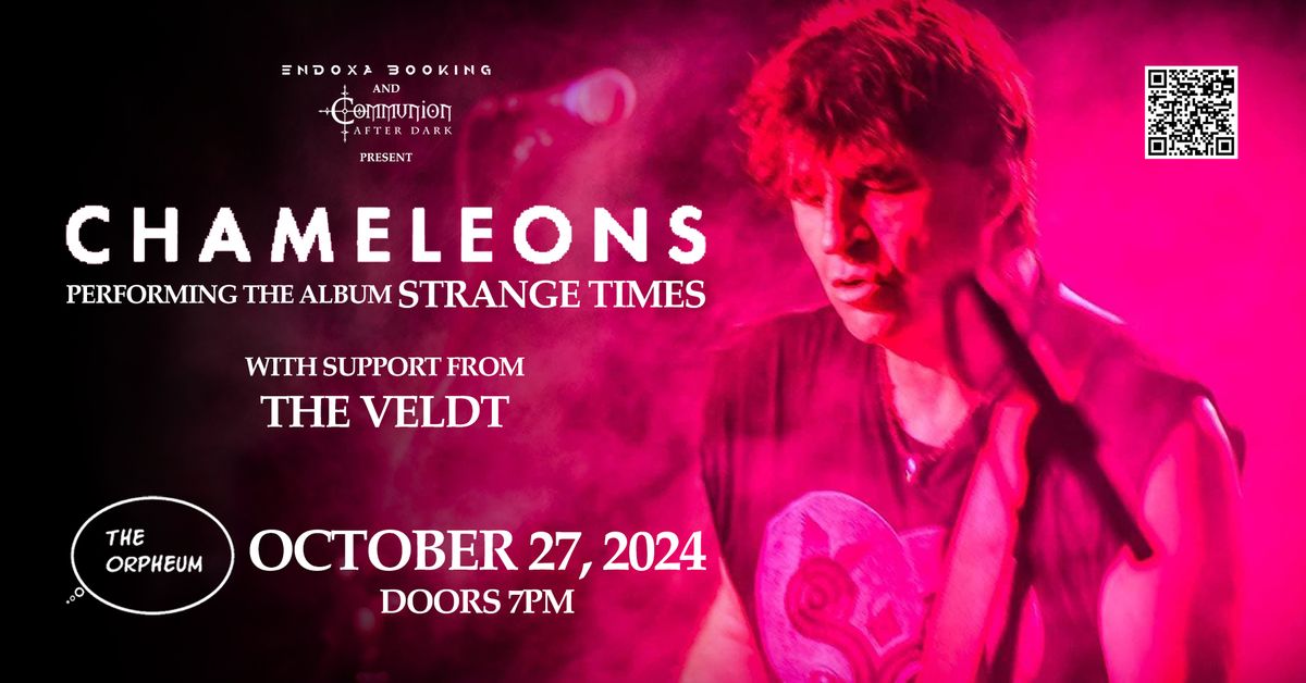 CHAMELEONS w\/ THE VELDT AT THE ORPHEUM