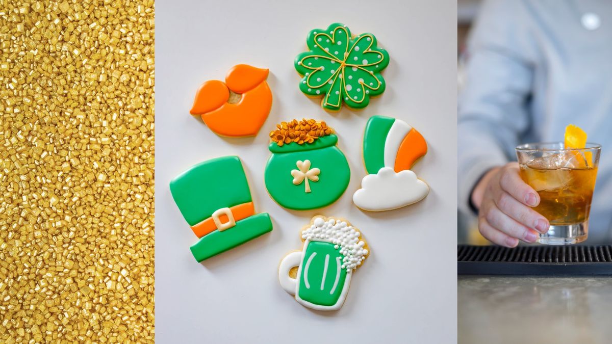 St. Patrick's Cookies & Cocktails