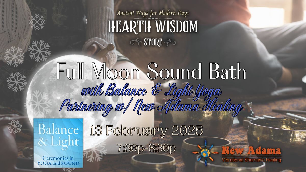 Full Moon Sound Bath