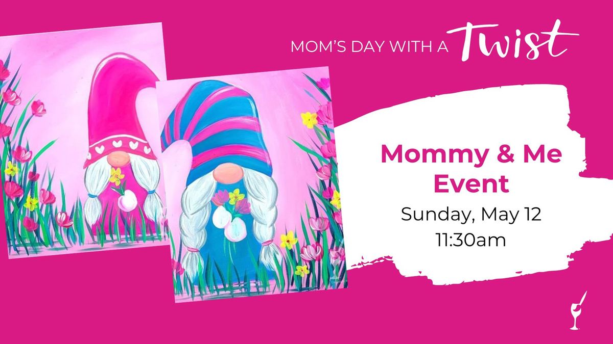 Mother's Day - Mommy and Me Spring Flower Gnome 