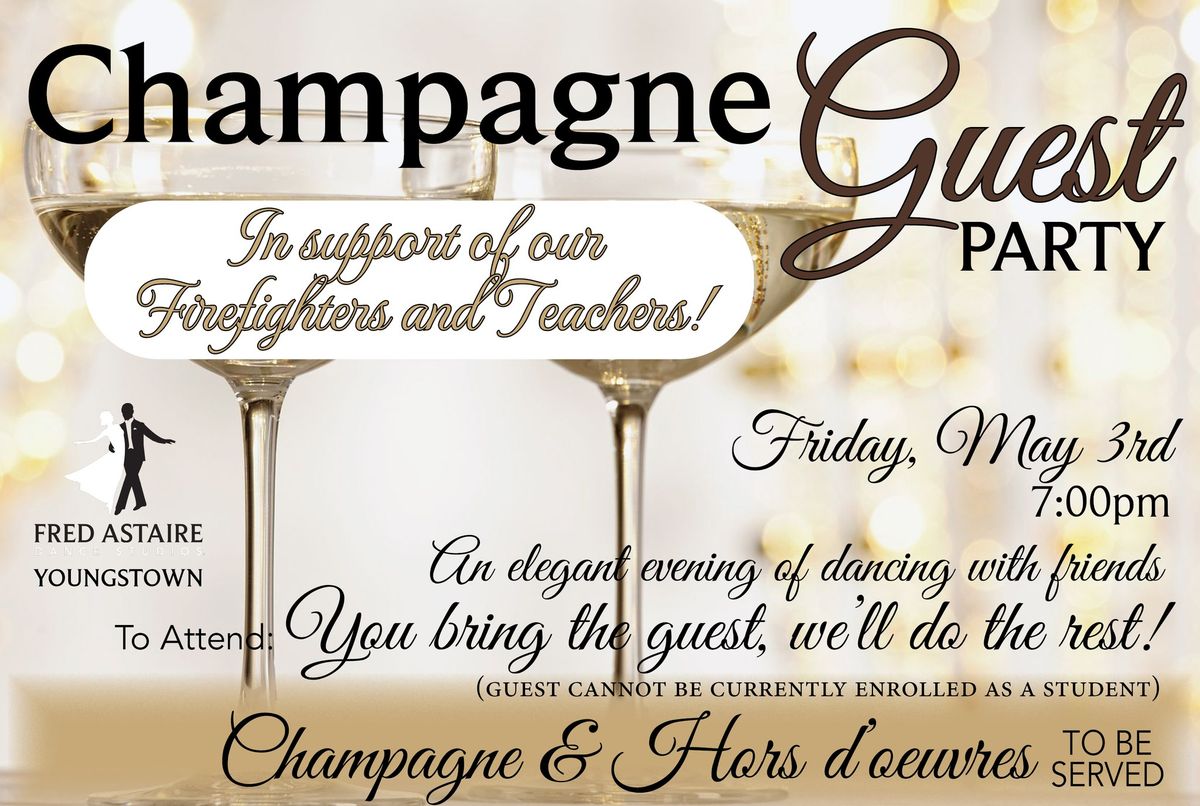 Champagne Guest Party