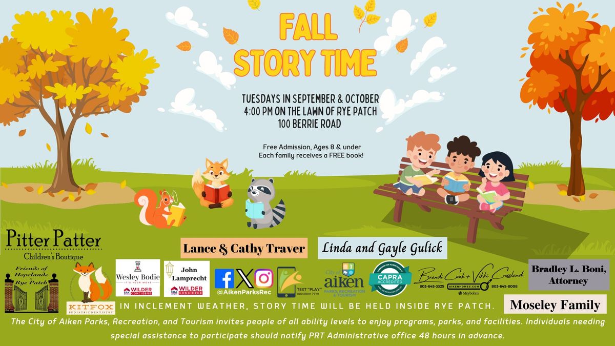 Fall Story Time