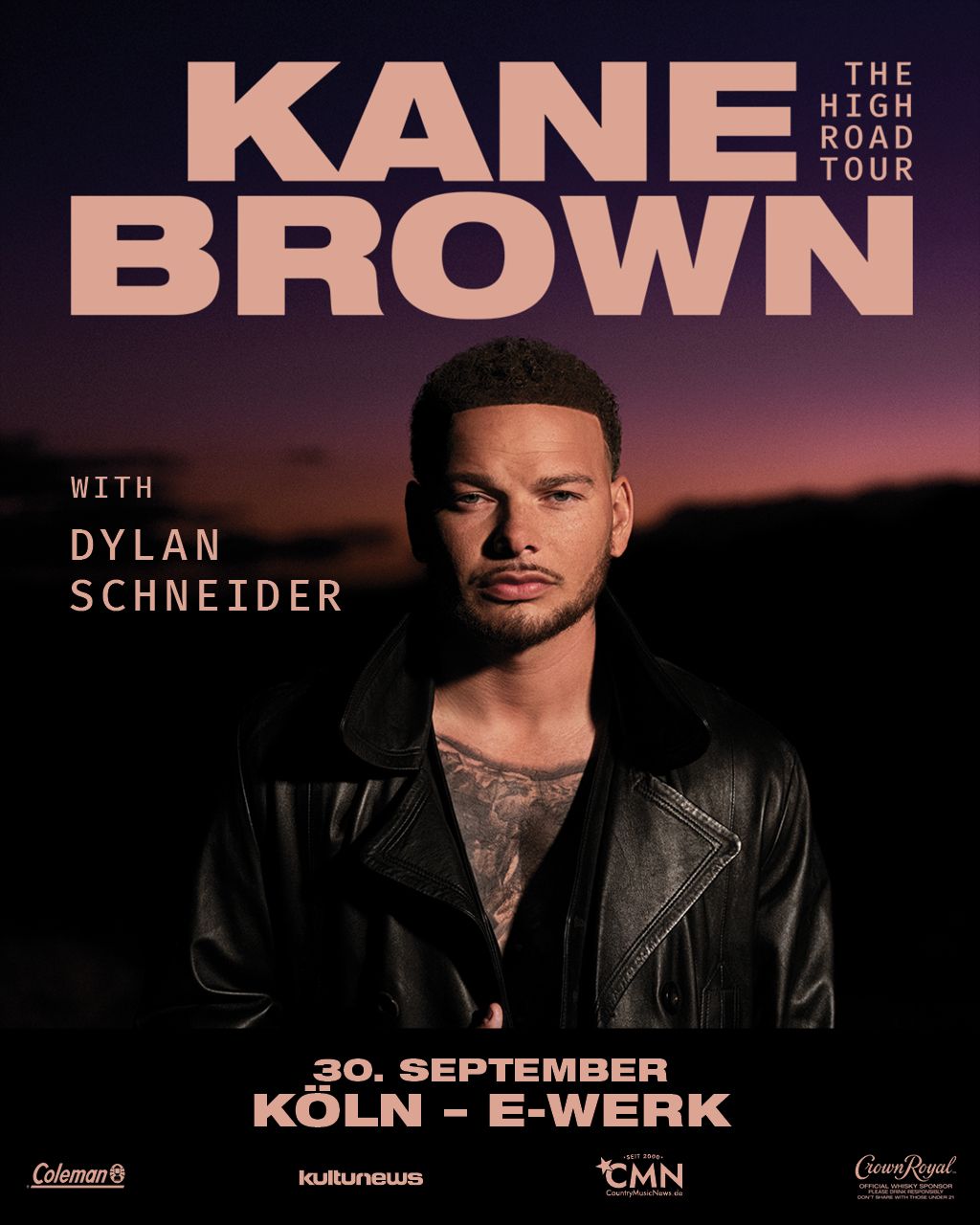 Kane Brown - The High Road Tour \/ K\u00f6ln