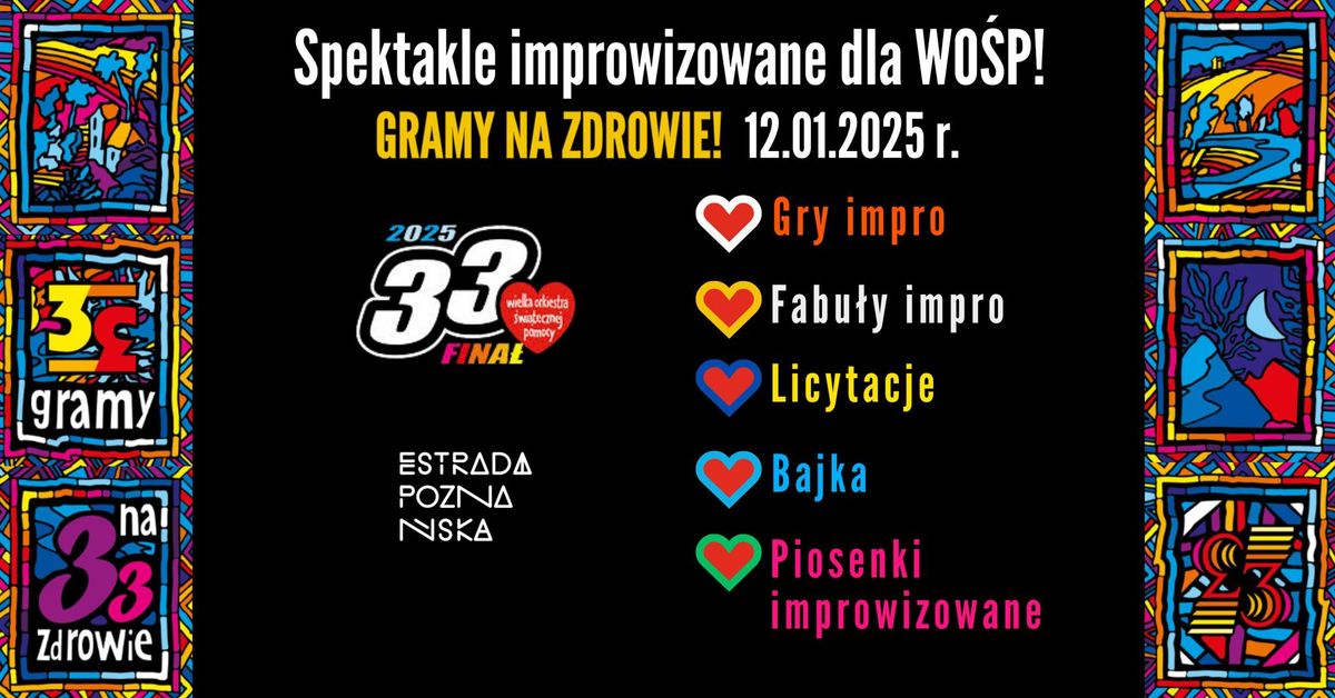 Spektakle improwizowane dla WO\u015aP! \/\/WST\u0118P WOLNY\/\/