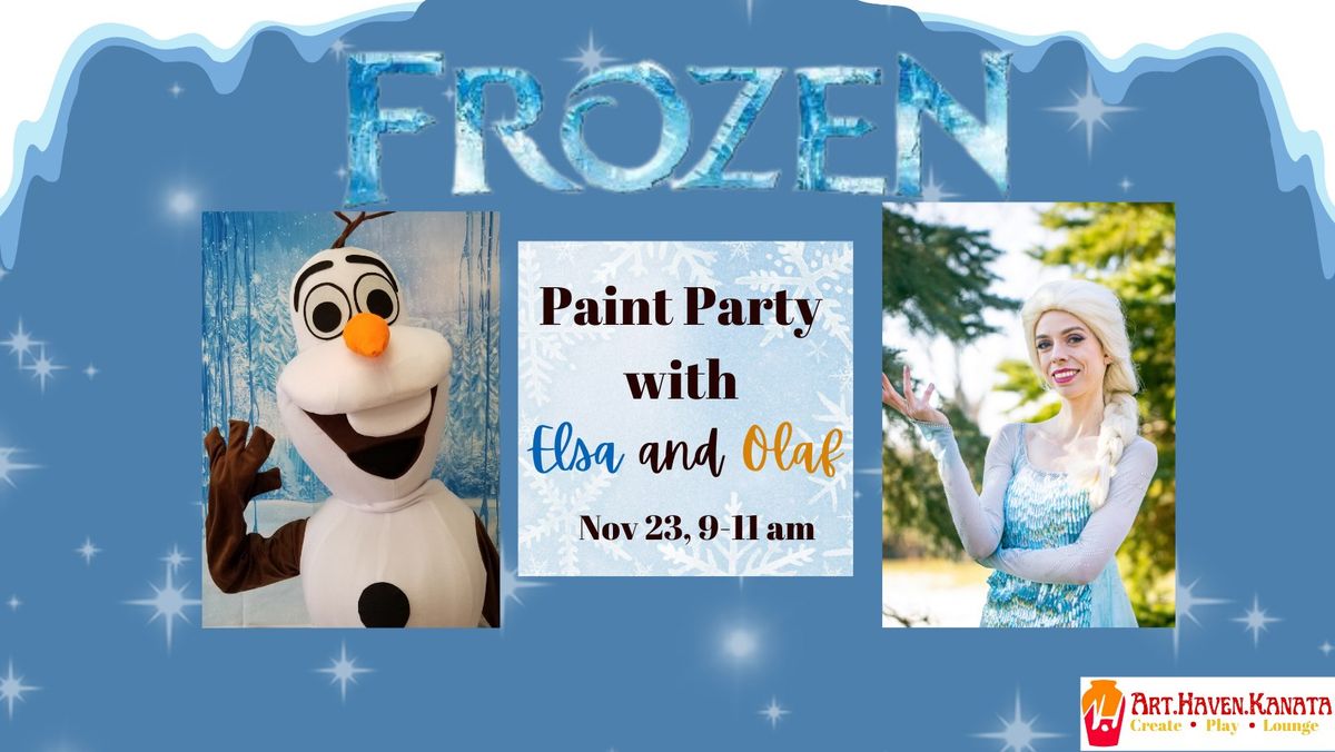 Frozen Party with Elsa and Olaf