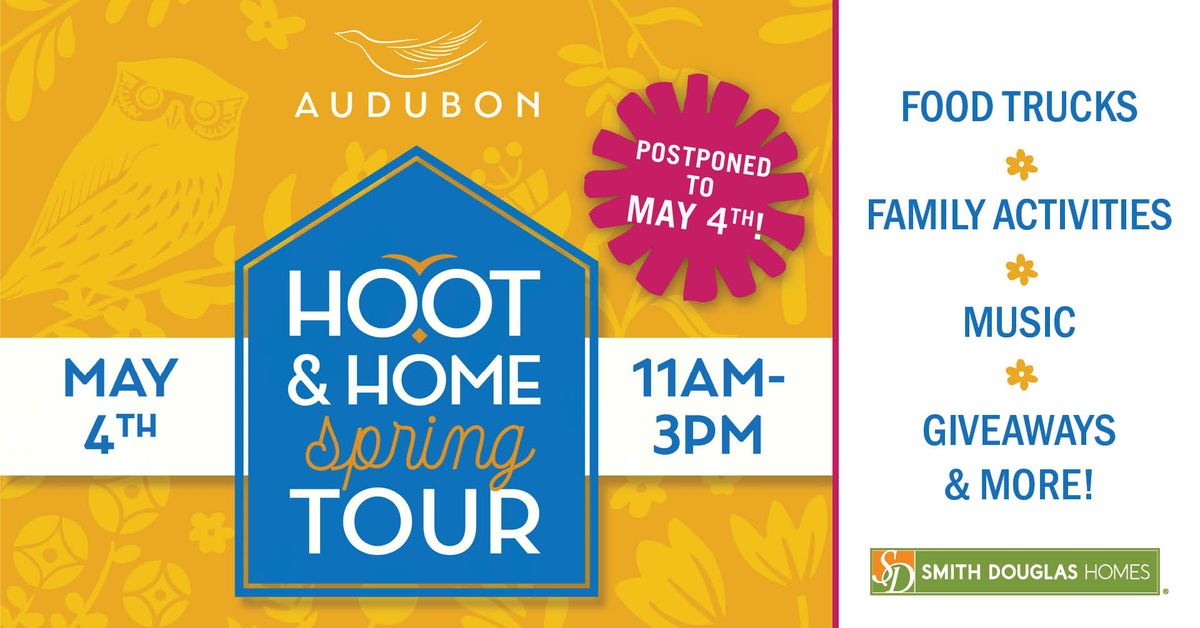 Audubon Hoot & Home Spring Tour