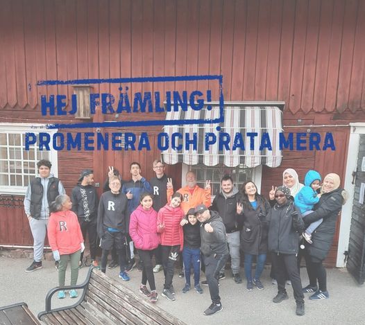 Promenera och prata mera AKALLA, Akalla by, Solna, 9 May 2021