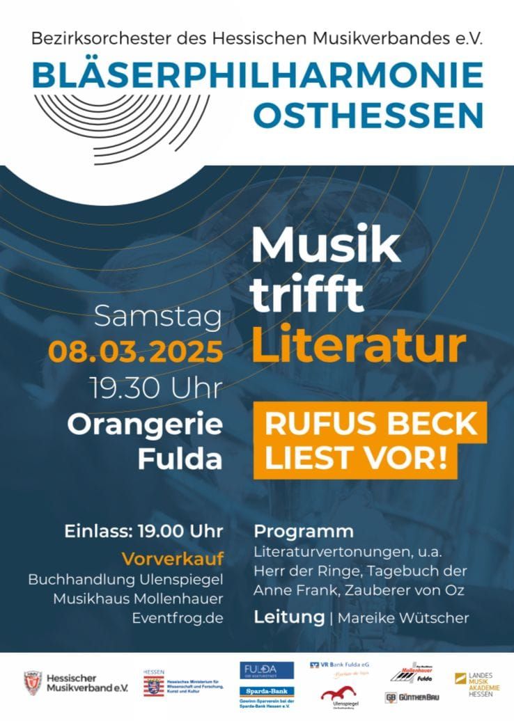 Musik trifft Literatur - Rufus Beck liest vor