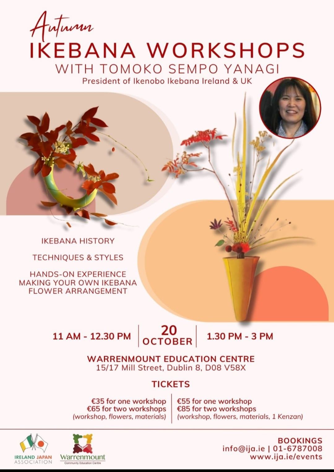 Ikebana Workshop in Dublin