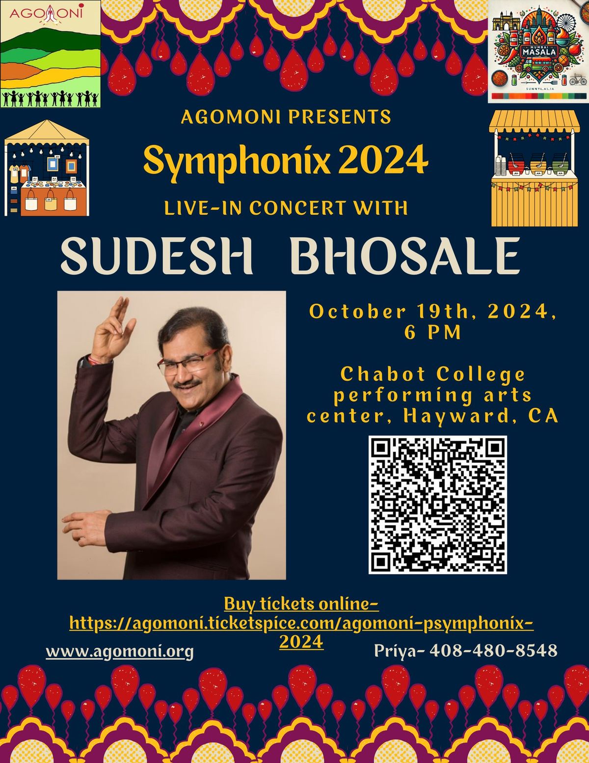 Sudesh Bhosale Live in Concert by Agomoni