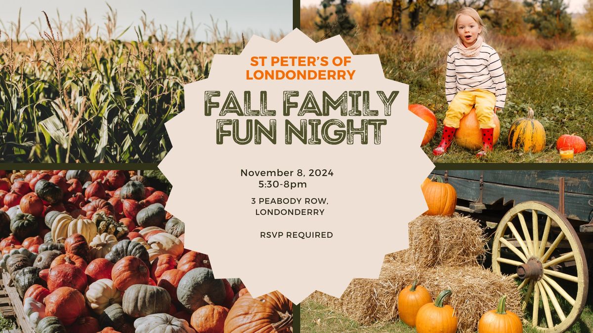 Fall Family Fun Night