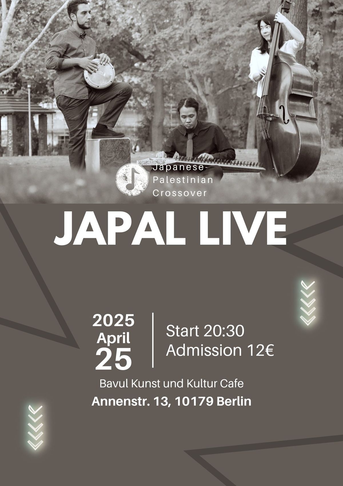 Japal Live at Bavul in April -Japanese-Palestinian Crossover-